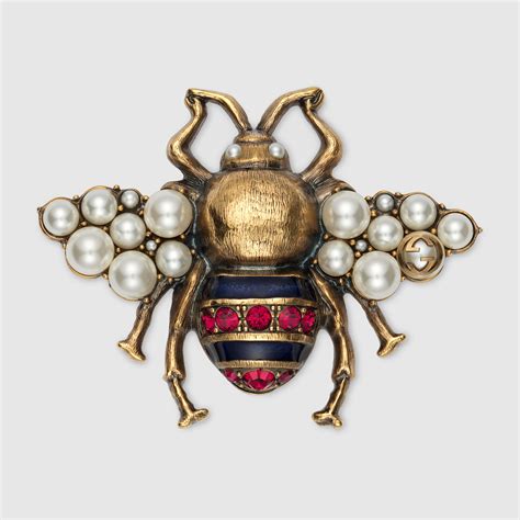 gucci bug brooch|gucci brooch men.